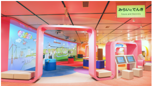 でんきの科学館4階展示室「みらいとでんき」の写真 でんきの科学館4階展示室「みらいとでんき」の写真